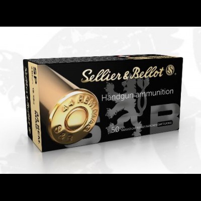 Sellier&Bellot 44 Rem Mag SJHP 240Gr 50Pck Sellier&Bellot 44 Rem Mag SJHP 240Gr 50Pck