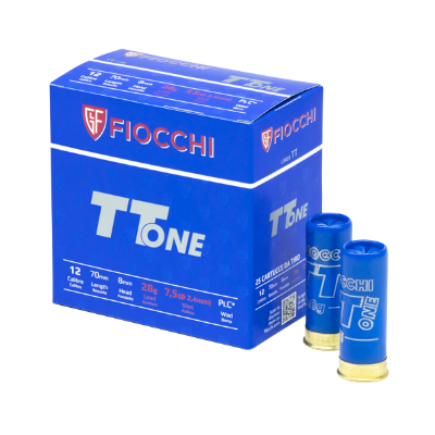 FIOCCHI ITALY TT ONE 28GR #7.5 1300 FPS X250 12G FIOCCHI ITALY TT ONE 28GR #7.5 1300 FPS X250 12G