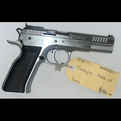 Tanfoglio Match LE 9MM Tag EB075 AB38801 NFID F00007849