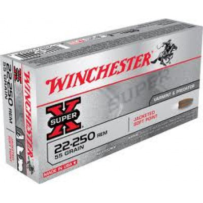 Winchester Super X .22-250 55gr 20pk