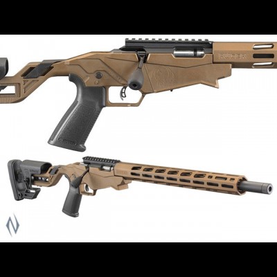 Ruger Precision Burnt Bronze 22LR NFID F00016626