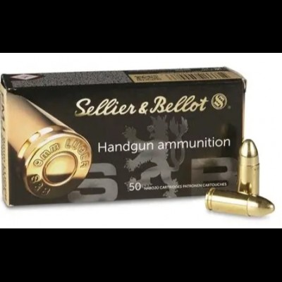Sellier & Bellot FMJ 124GR 9MM