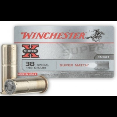 Winchester 38 Special 148GR Wadcutter