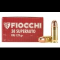 Fiocchi 38 Super Auto FMJ