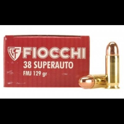 Fiocchi 38 Super Auto FMJ