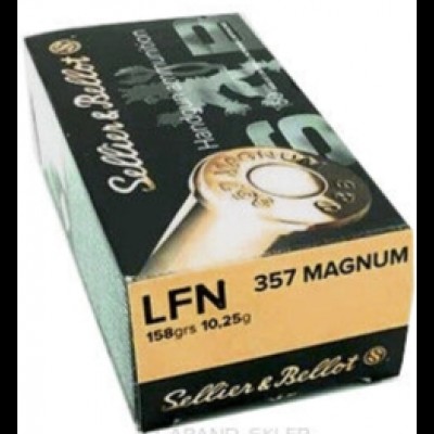 Sellier & Bellot 357 mag 158GR LFN