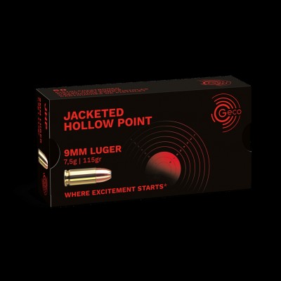 Geco 9mm JHP 115gr Geco 9mm JHP 115gr