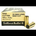 Sellier&Bellot 32 S&W Long Wad Cut 100 Gr 50Pck Sellier&Bellot 32 S&W Long Wad Cut 100 Gr 50Pck